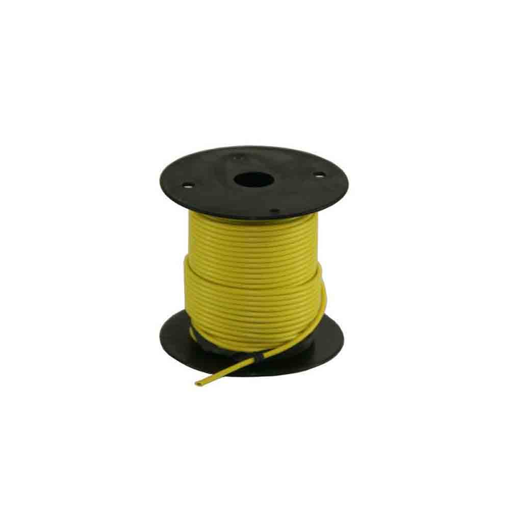 16 Gauge, 100 FT Yellow Wire