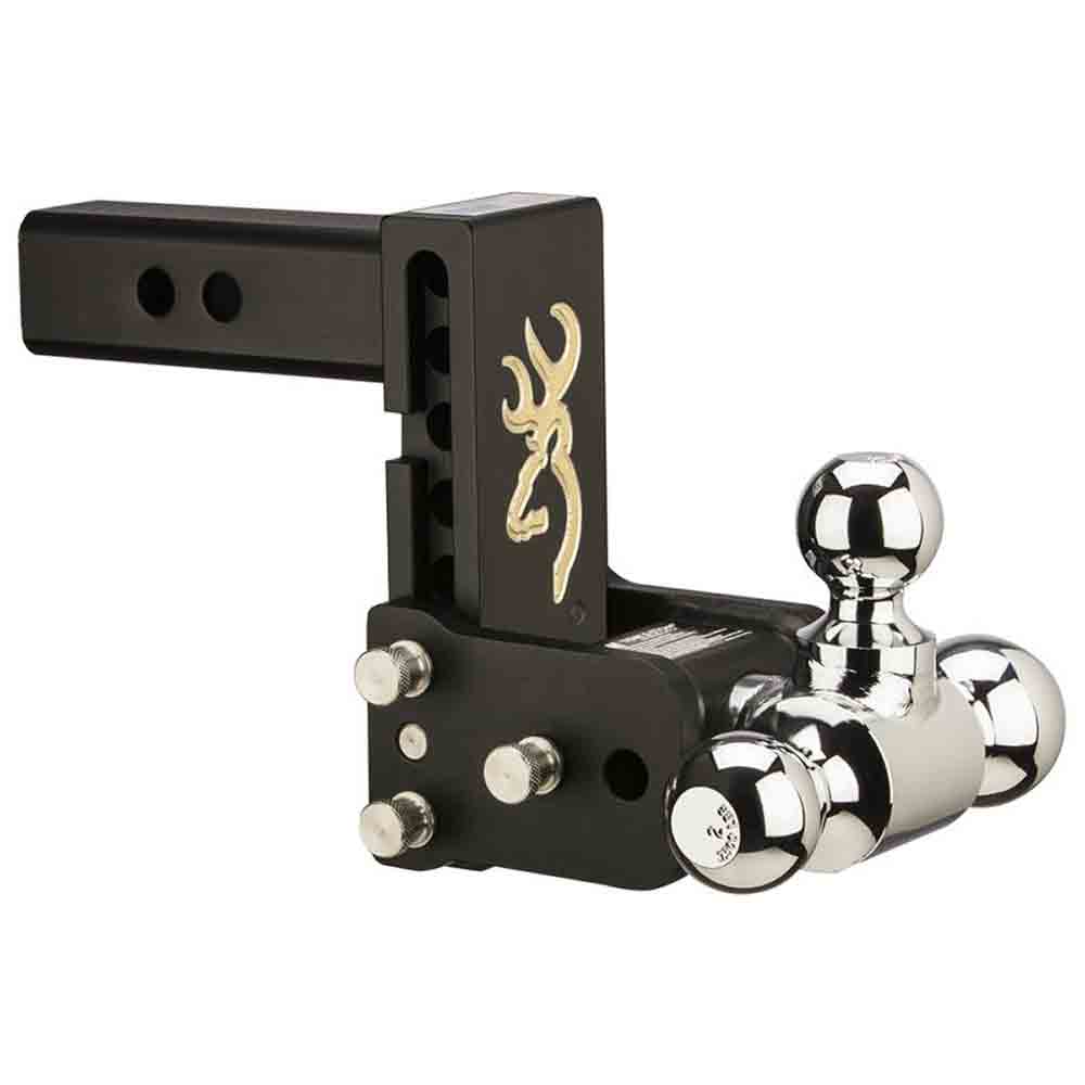 Tow & Stow Browning Edition Tri-Ball Ball Mount, 5