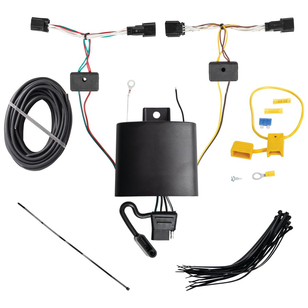 T-One T-Connector Harness, 4-Way Flat, w/Circuit Protected HD Module fits Select Hyundai Palisade