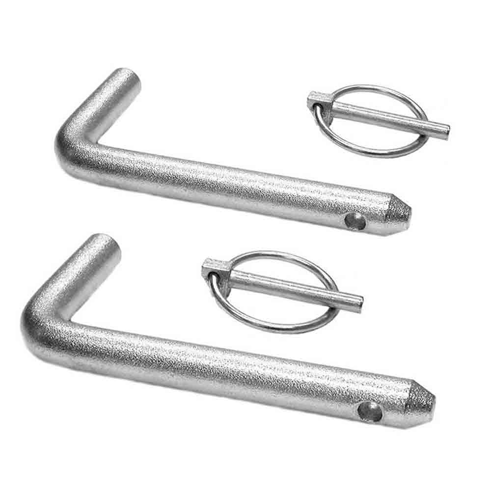 Pair of Hinge Pins with Clips for Meyer Snow Plows