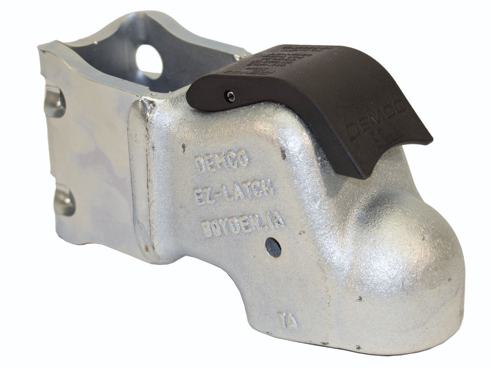 Demco EZ Latch Bolt-On Coupler for 2" Hitch Ball fits 3" Wide Channel - 10,000 lbs. Zinc Finish (Replaced 12925-95)