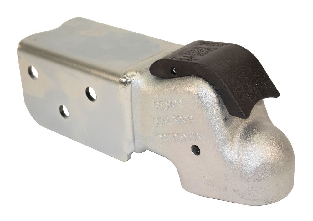 Demco EZ Latch Bolt-On Coupler for 2" Hitch Ball fits 3" Wide Channel - 10,000 lbs. Zinc Finish (Replaced 12925-95)