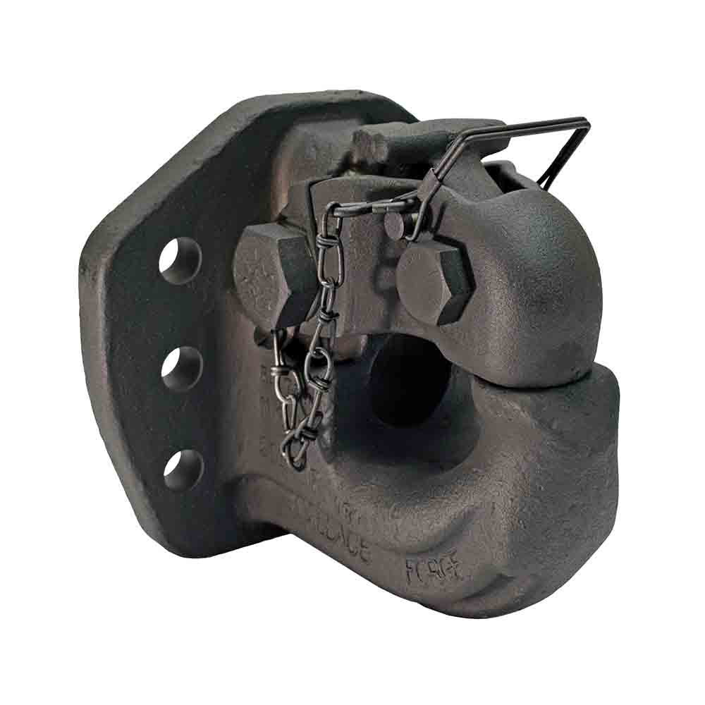 Wallace Forge 50 Ton 6 Bolt Rigid Mount Pintle Hook Without air Actuator