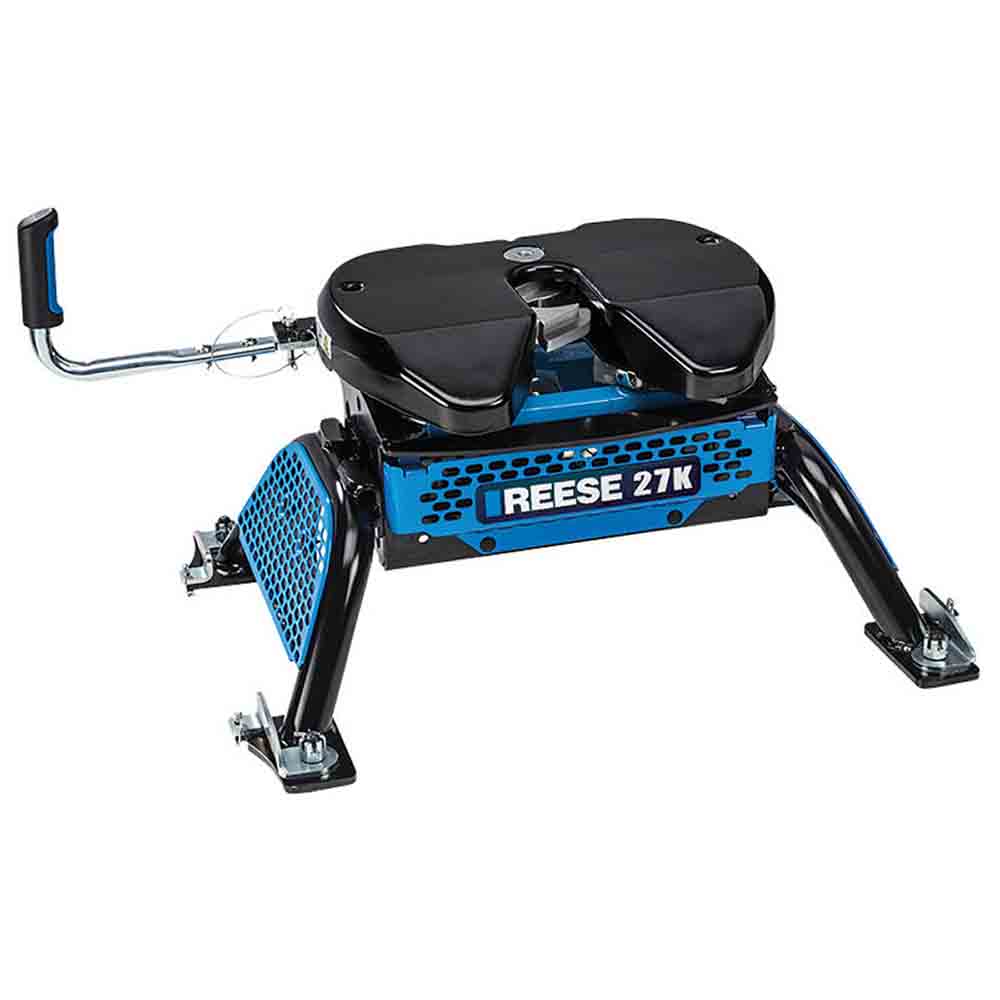 Reese M5 27K Fifth Wheel Hitch for 2016-2019 GM 2500/3500 Equipped with OEM Under-Bed Prep Package