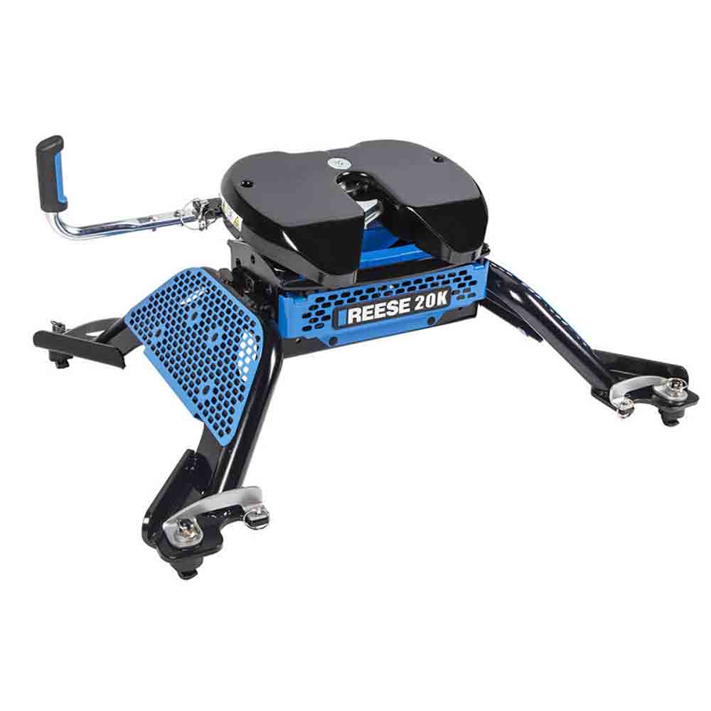 Reese M5 20K Talon Jaw Fifth Wheel Hitch for RAM 2500/3500 with OEM Prep Package (Puck System)