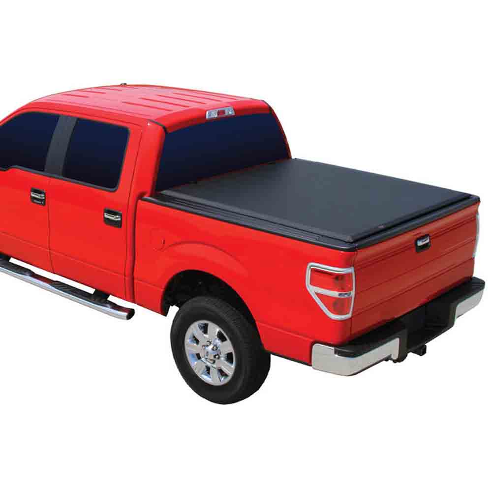 LiteRider Roll-Up Tonneau Cover fits Select Chevrolet Silverado & GMC Sierra 1500, 1500 Classic with 5 Ft 8 In Bed