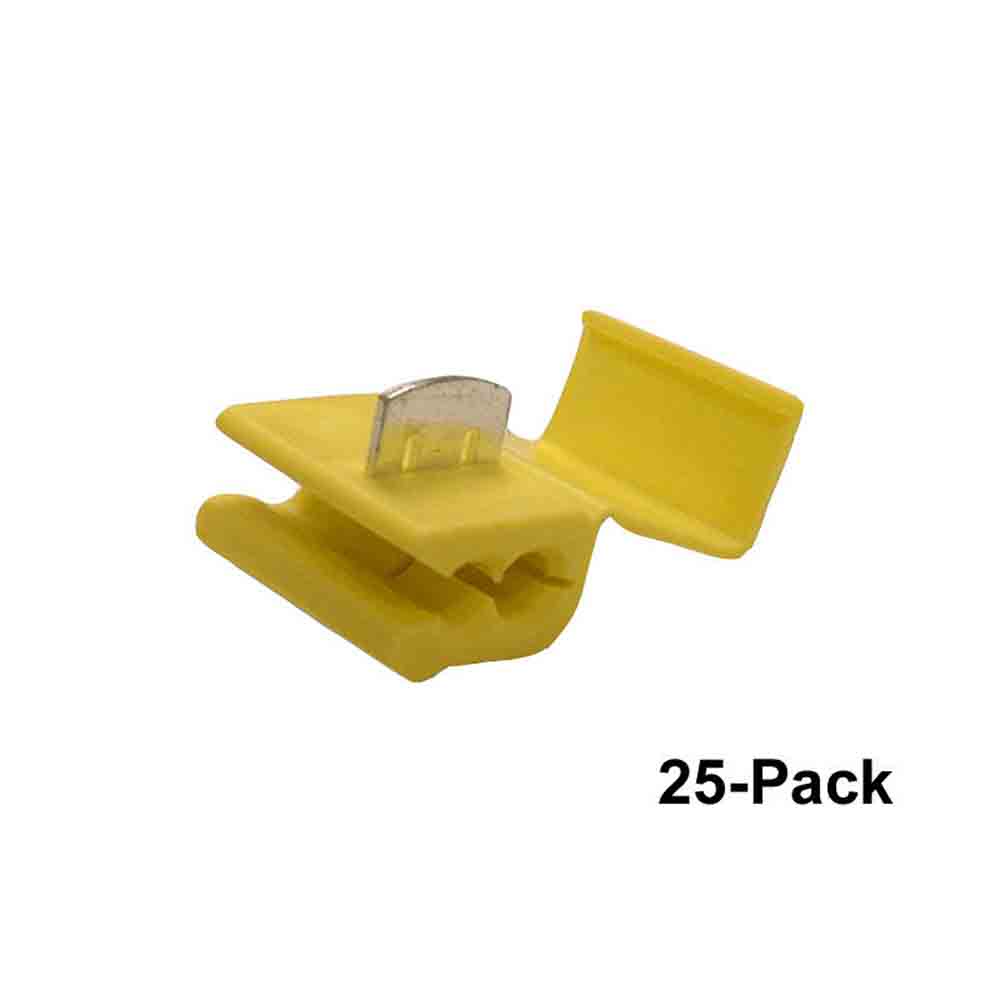 Yellow 3M Wire Taps - 25-Pack