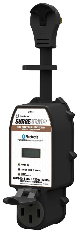 Southwire Surge Guard (34951) 50 Amp Portable RV Side Electrical Protection