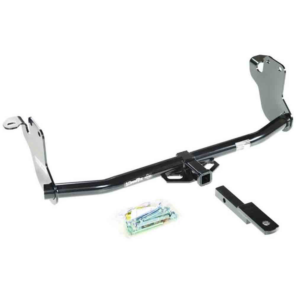 Class III Round Tube Trailer Hitch, 2' Receiver fits 2011-2021 Mitsubishi Outlander Sport (Except PHEV)