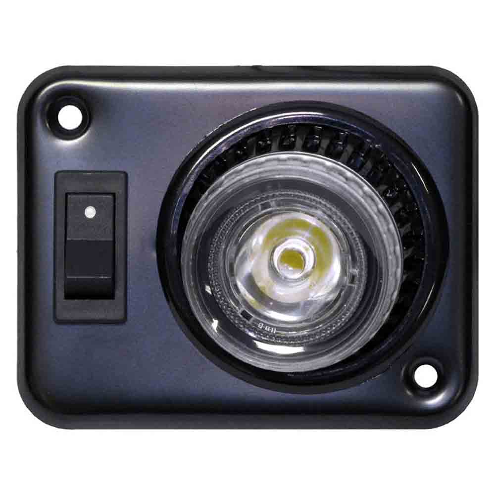 LED Interior Swivel Light With Switch - Recessed Mount