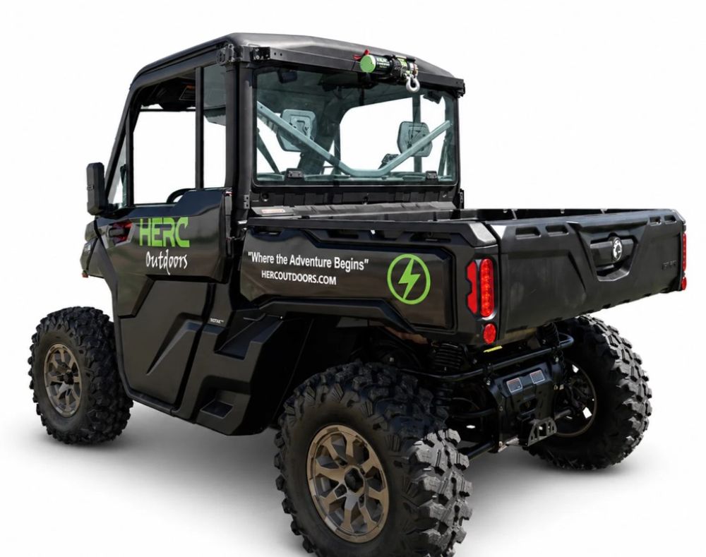HD Rear Cargo Winch Mount Polaris Ranger