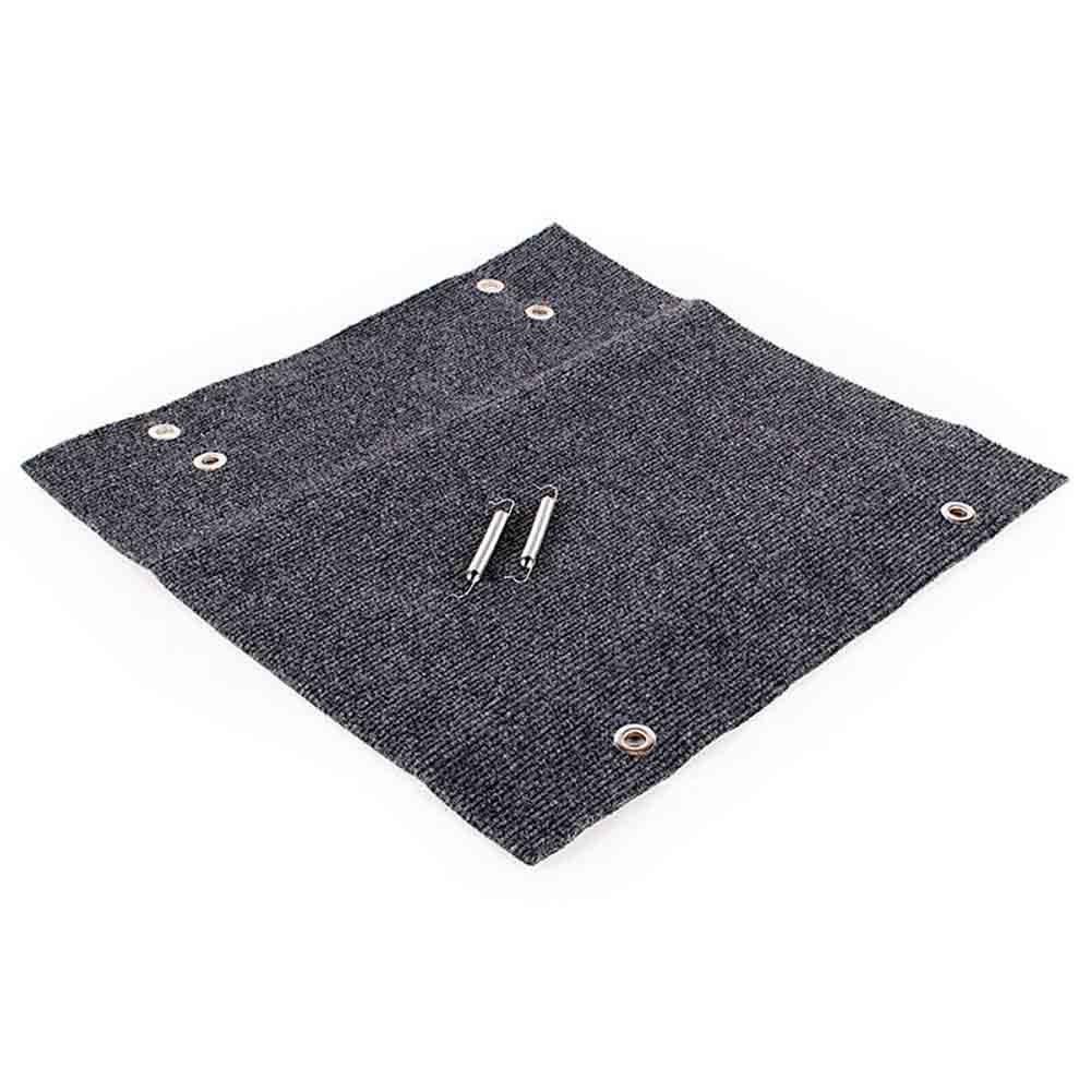 Gray RV Wrap-Around Step Rug