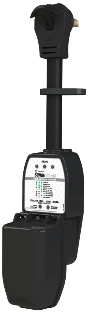 Southwire Surge Guard (44390) - 50 Amp Portable Surge Protector with Covered Outlet - 120/240 Volts, 4200 Joules