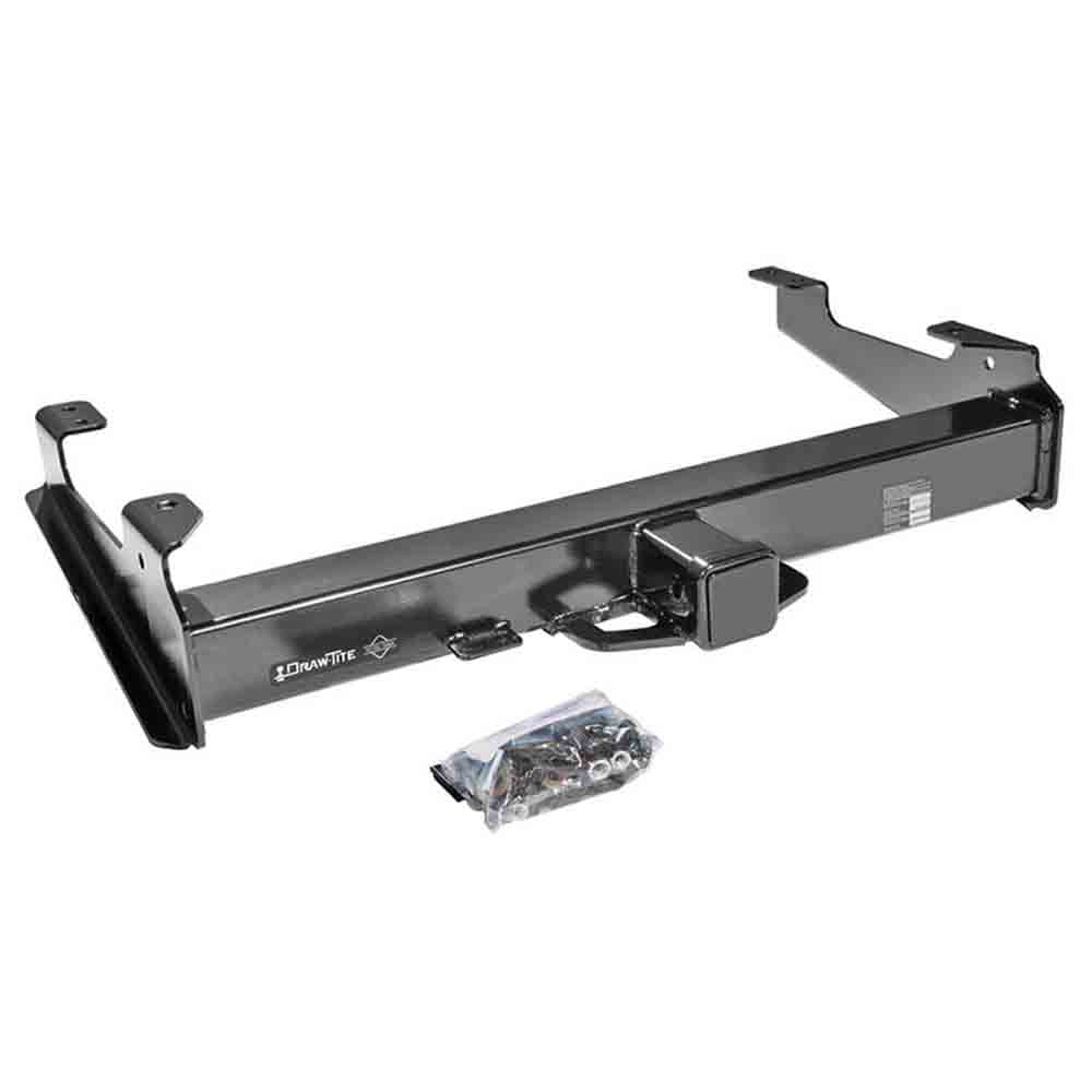 Titan Class 5 Trailer Hitch, 2-1/2 Inch Square Receiver fits 2001-10 Chevrolet/GMC Silverado/Sierra 2500HD/3500HD