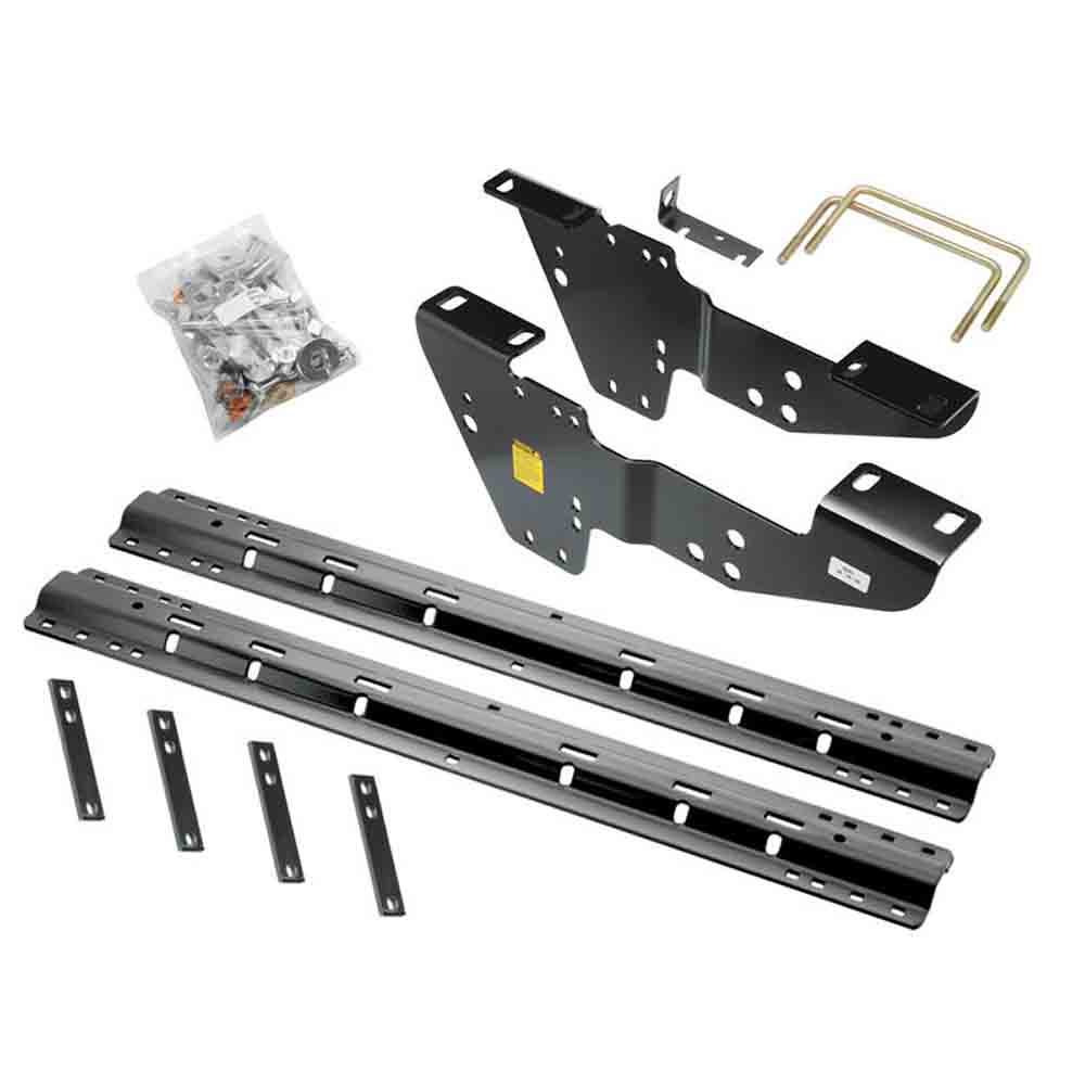 Quick Install Fifth Wheel Mounting Brackets With Rails