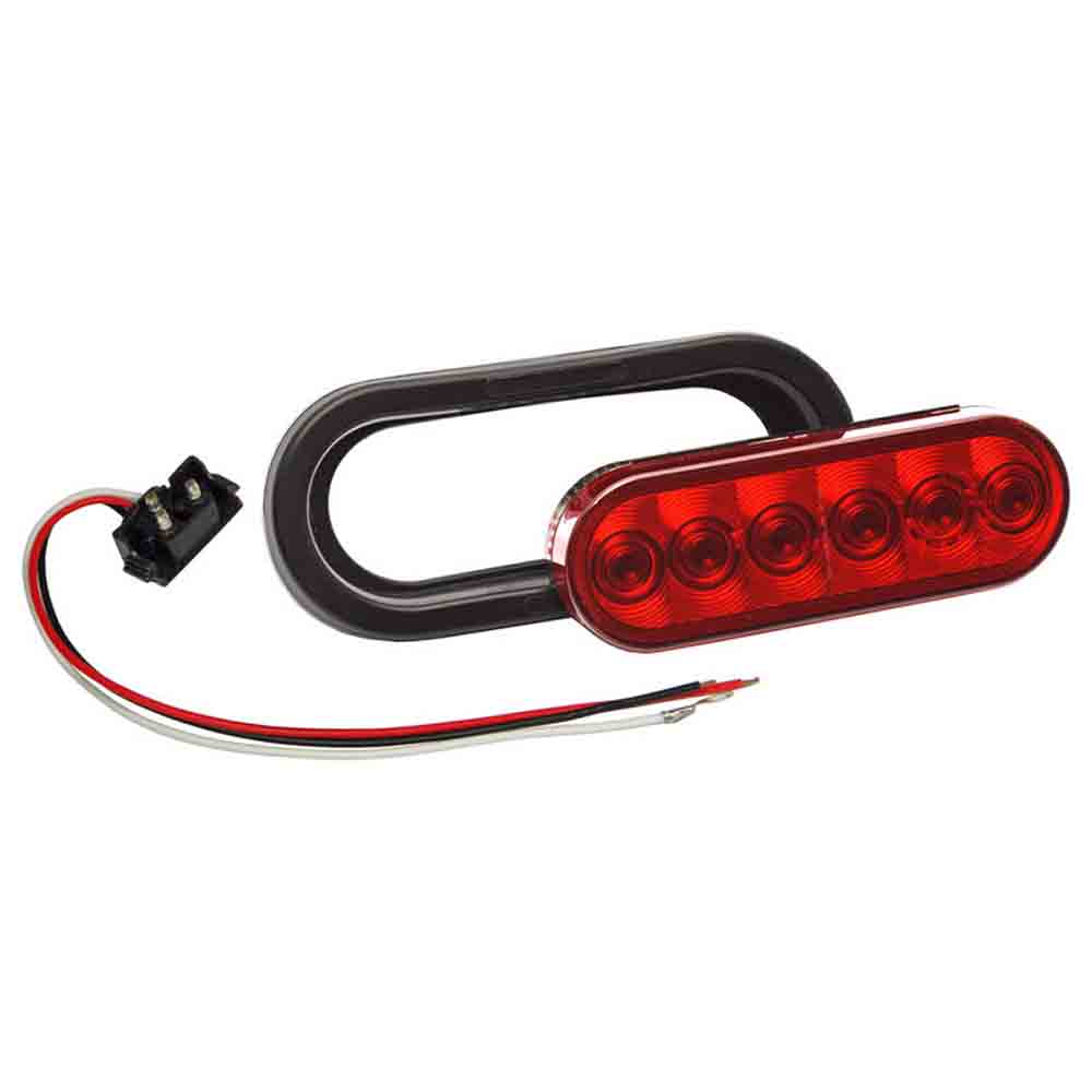 6 Inch LED Oval Stop/Turn/Tail Light Kit