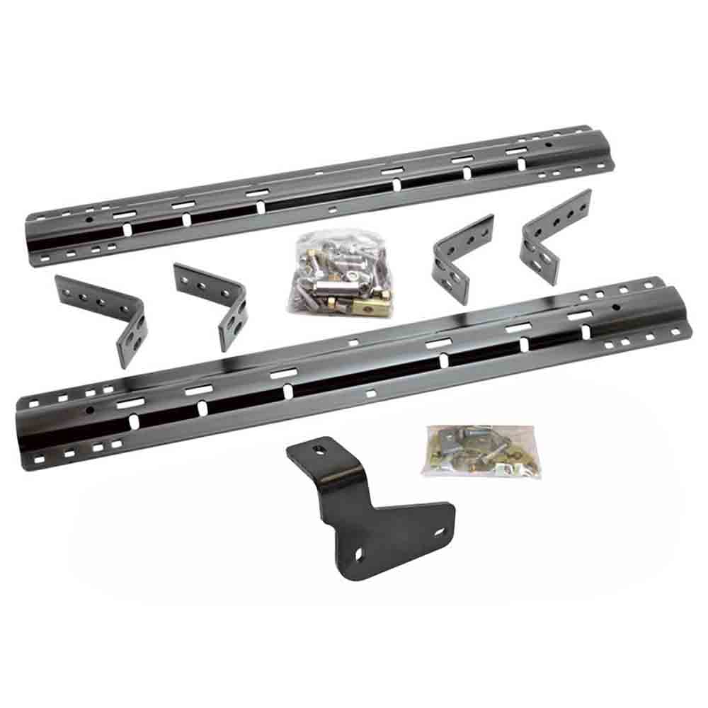 Reese Custom Fit Fifth Wheel Bracket Kit & Rails for Universal Fifth Wheel Rail Kit fits 2015-2020 Ford F-150 (except Raptor)