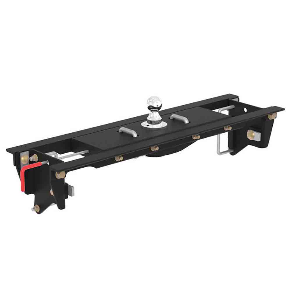 Curt Double Lock EZr Gooseneck Hitch Kit with Brackets fit 1999-2010 Ford F-250 & F-350 Super Duty Models (Except Cab & Chassis)