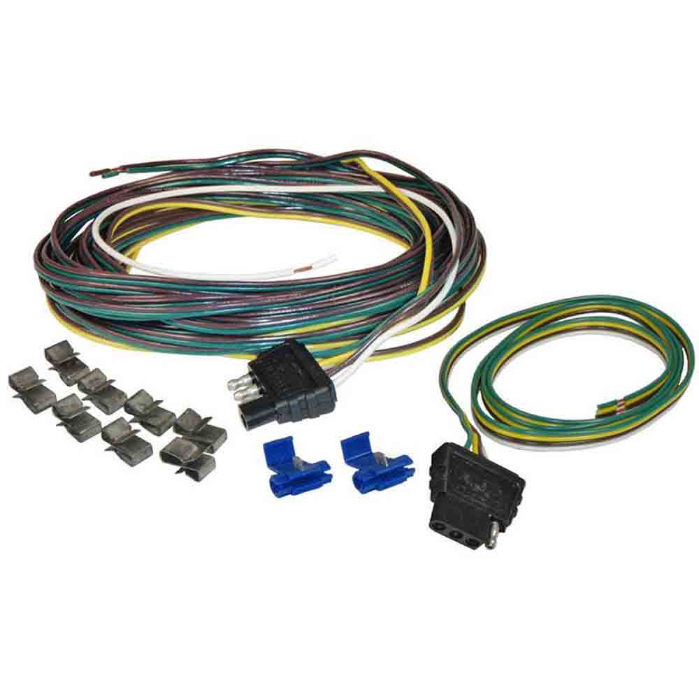 25 ft. 4-Flat Trailer Wiring Kit