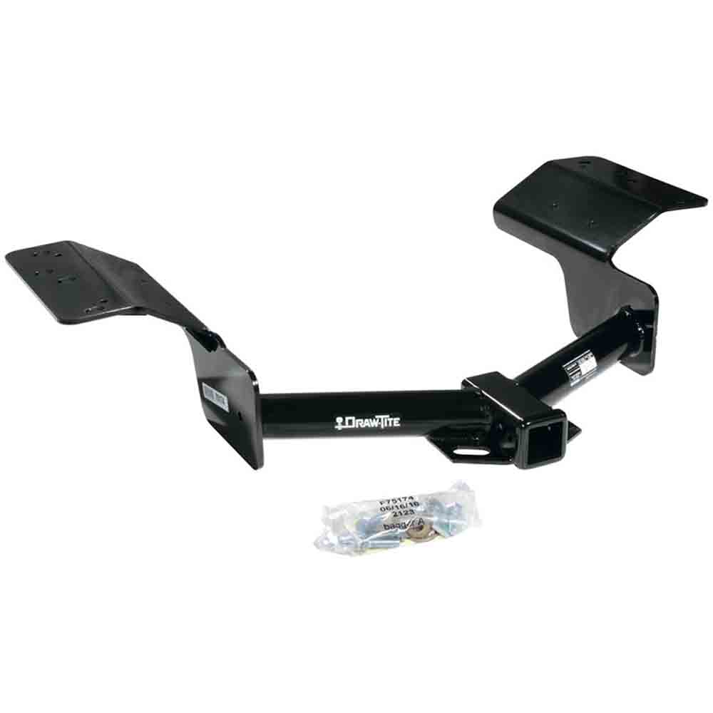 2004-2009 Cadillac SRX (Except with Sport Package Fascia) Class III Round Tube Trailer Hitch Receiver