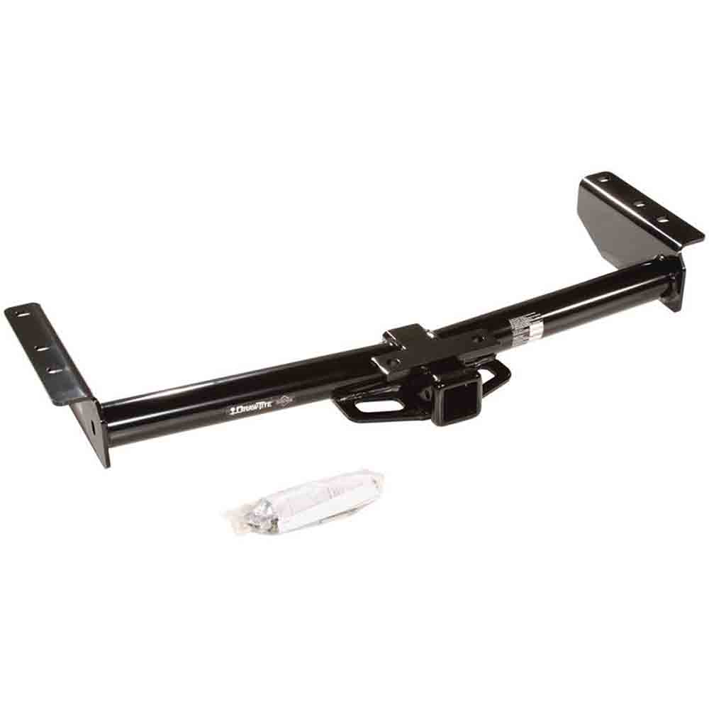 Class IV Round Tube Trailer Hitch Receiver fits Select Chevrolet, Cadillac, GMC Models