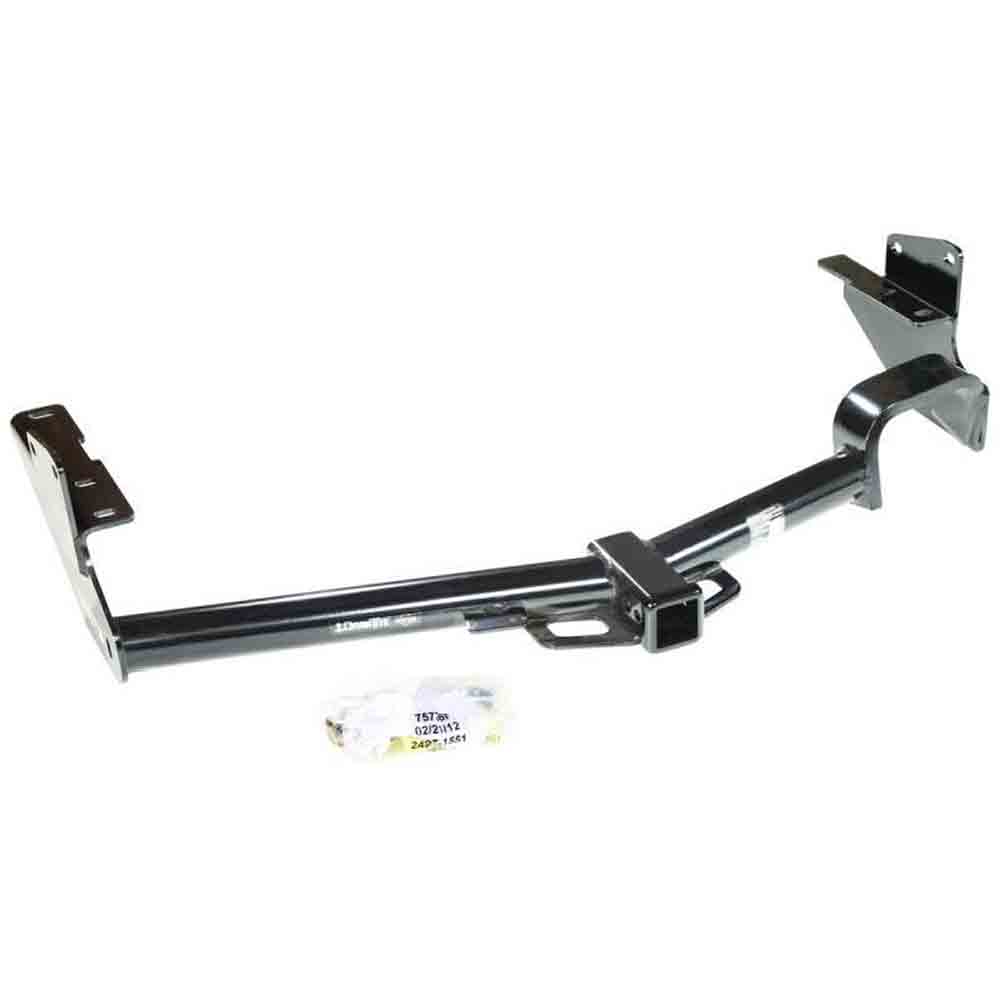 2008-2013 Toyota Highlander With 19 Inch Spare Class III Round Tube Trailer Hitch Receiver
