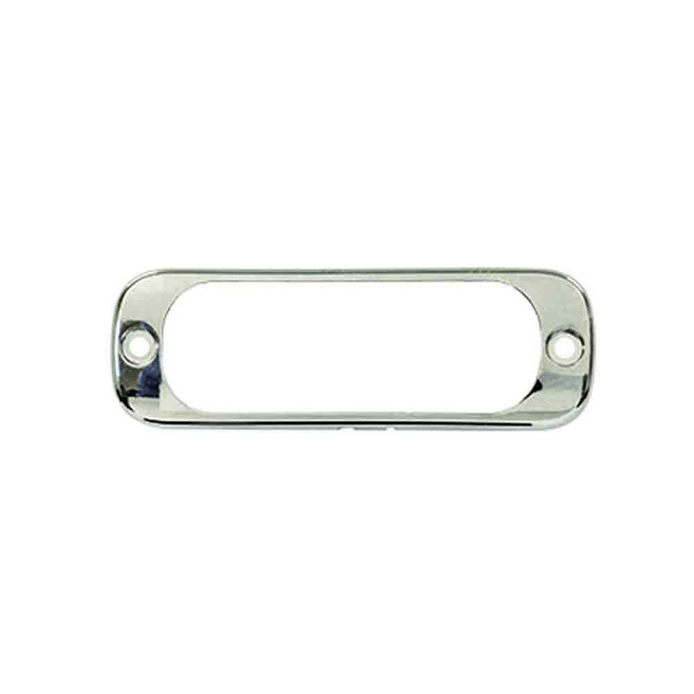 Buyers Products Chrome Bezel For 3.375 Inch Thin Mount Horizontal Strobe Light