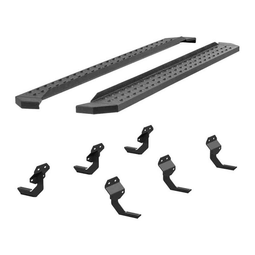 Select Ford F-150, F-250 SD, F-350 SD, F-450 SD, F-550 SD Models Aries RidgeStep 6 1/2 Inch Running Boards
