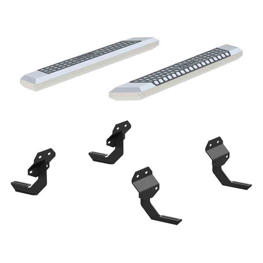 Select Ford F-150, F-250 SD, F-350 SD, F-450 SD, F-550 SD Models Aries AdvantEDGE 5 1/2 Inch Side Bars
