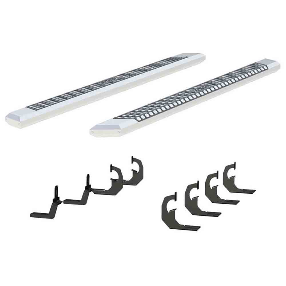 2007-2019 Chevrolet Silverado, GMC Sierra Crew Cab Pickups (Diesel) Aries AdvantEDGE 5 1/2 Inch Side Bars