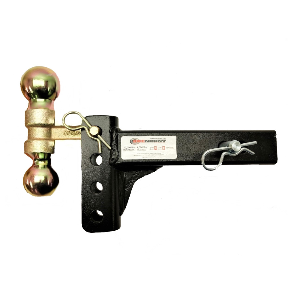 One Mount Adjustable, Dual-Ball Mount for 2 Inch Receivers