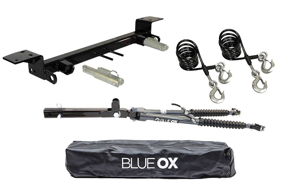 Blue Ox Alpha (8,500 lb) Tow Bar & Baseplate Combo fits Select Chevrolet Colorado (No Bison) and GMC Canyon (No off-road bumper)