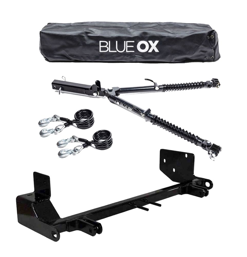 Apollo Tow Bar (12,500 lbs.) for 2" Receiver & Baseplate Combo fits 1997-2006 Jeep Wrangler (Also fits models that have a "Rugged Ridge Double Tube Bumper", bumper not included)