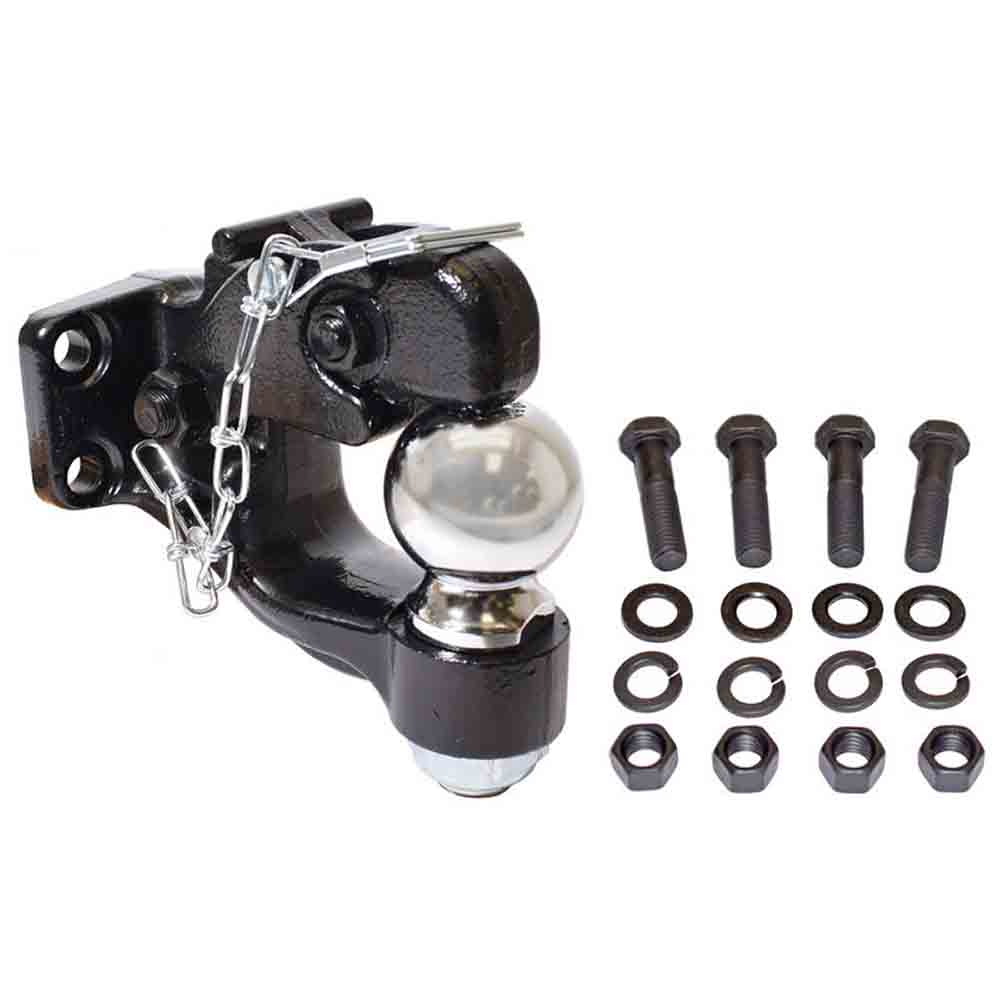 Buyers 8 Ton Combination Pintle Hook with 1-7/8 inch Ball and Mounting Kit