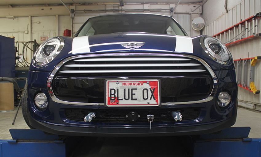 Blue Ox BX1310 Baseplate fits 2014-2021 Mini Cooper Hardtop (No S) (No JCW) & 2016-2020 Mini Cooper Convertible (No S) (No JCW)