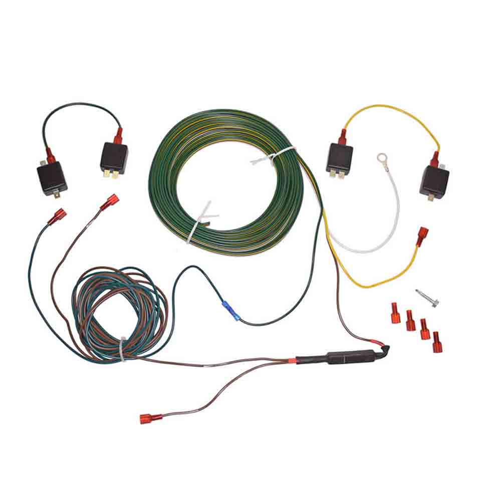 Blue Ox BX88334 Wiring Kit, 4 Diodes with 50 OHM Resistor for Towed Vehicles with Multiplex Wiring