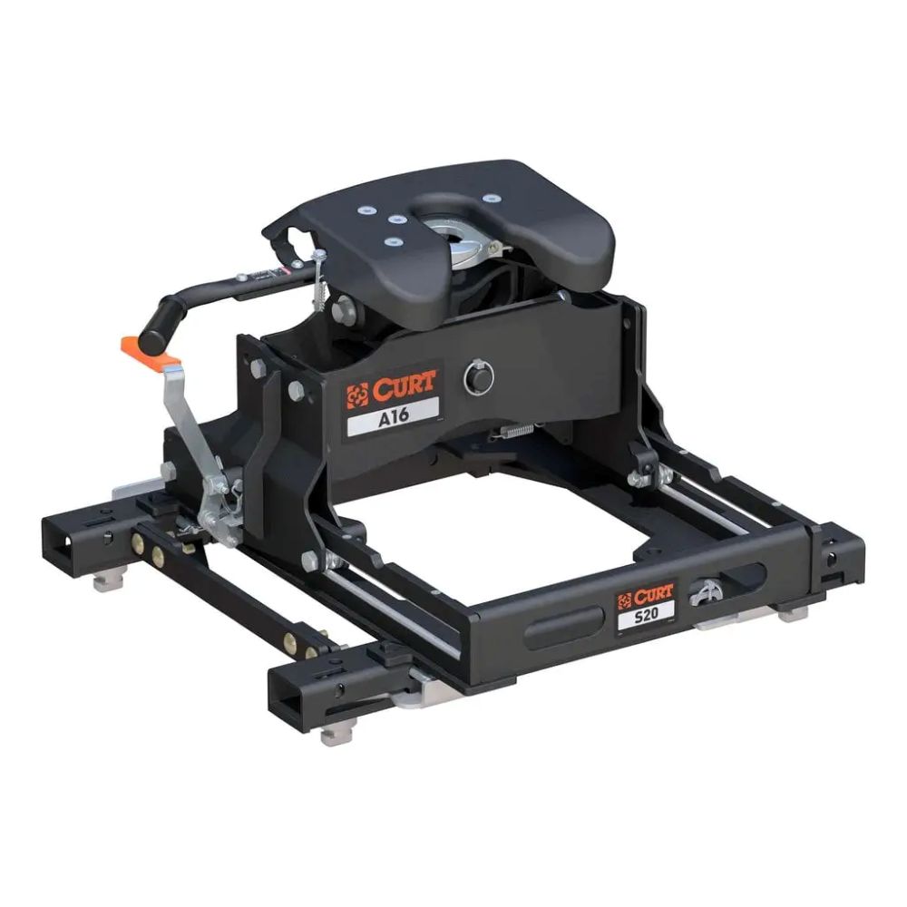 A16 Sliding 5th Wheel Hitch, 16K, Fits Select Silverado, Sierra, 6.5' Bed Puck System