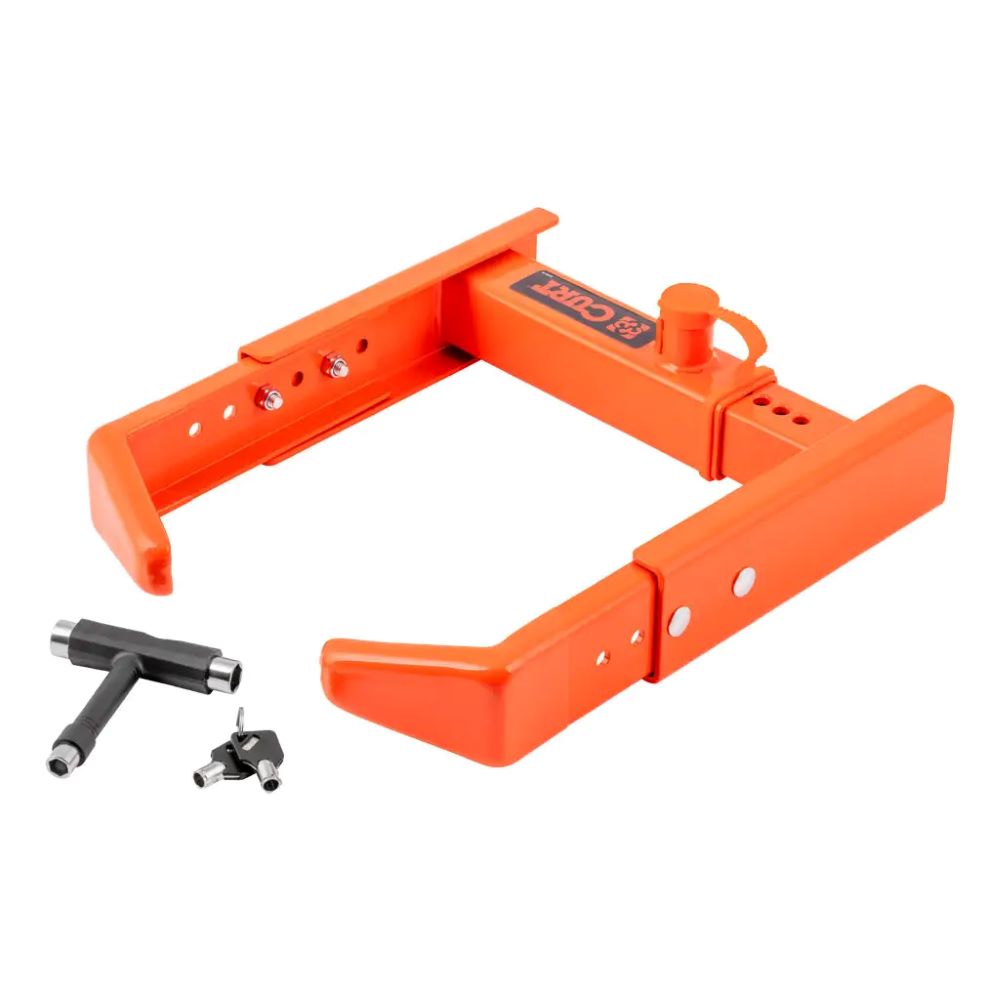 Adjustable Trailer Wheel Lock, 16.5 x 6.5-8 to 33" x 12-1/2"/R15