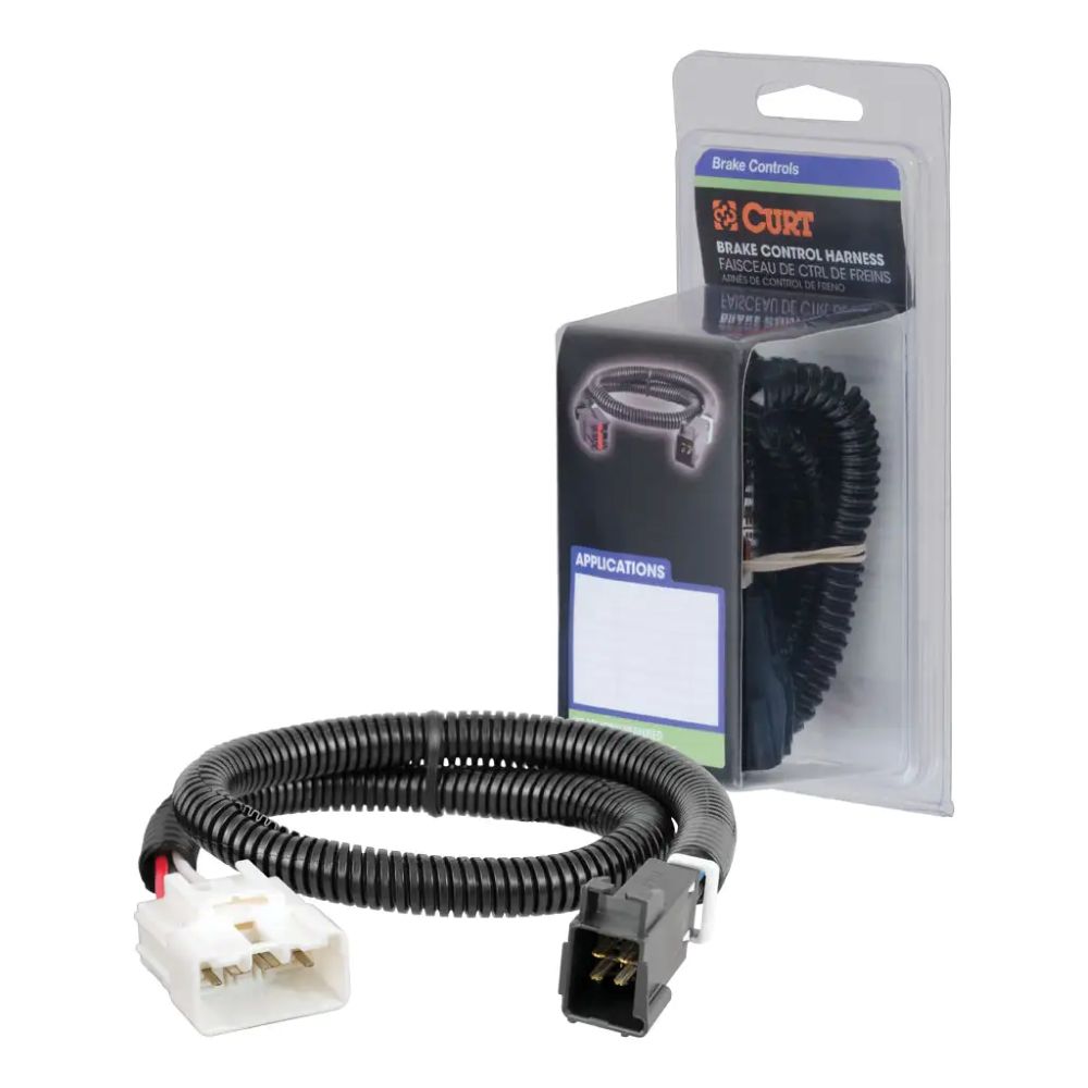 Trailer Brake Controller Harness, Fits Select Toyota Tacoma, Tundra (Packaged)