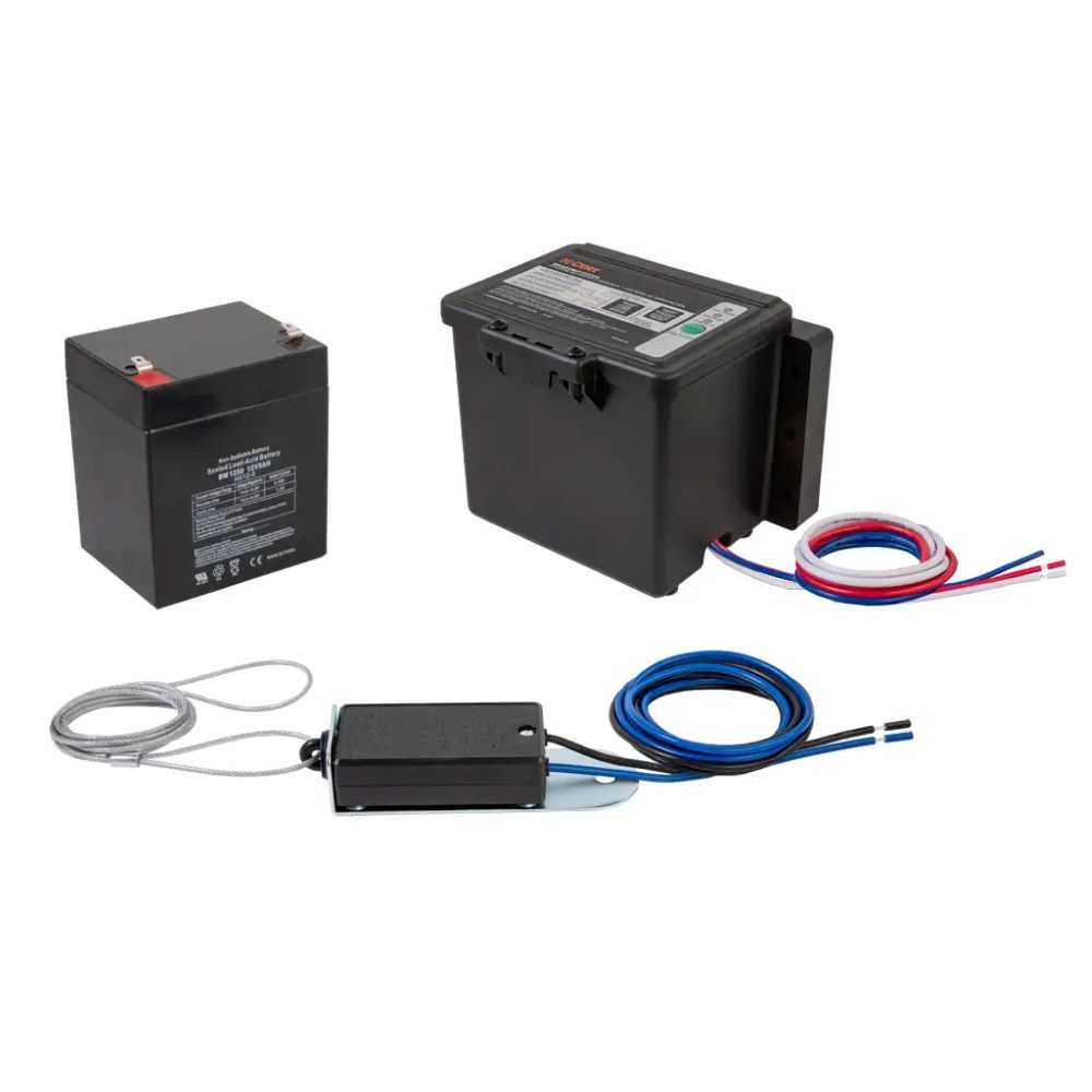 (Replaced LM-20400) Push-to-Test Breakaway Kit with Top-Load Battery - 12 Volt, 5 Amp Rechargable Battery