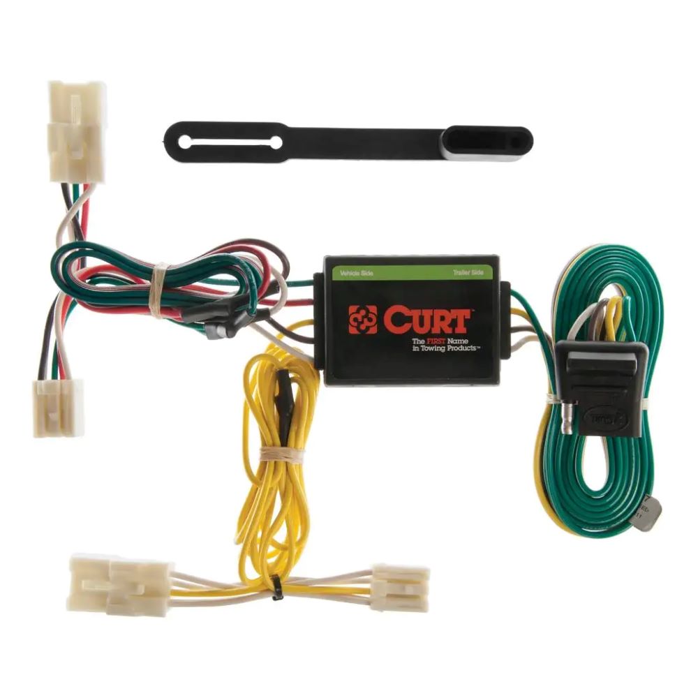 Custom Trailer Hitch Wiring Harness, 4-Way Flat Output, fits 2001-2005 Toyota RAV4