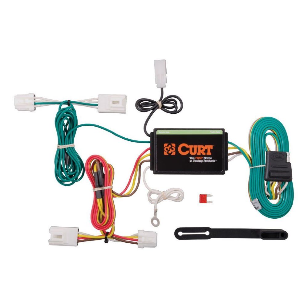 Curt Custom Wiring Harness (RE-64106), 4-Way Flat Output fits 2003-2014 Nissan Murano