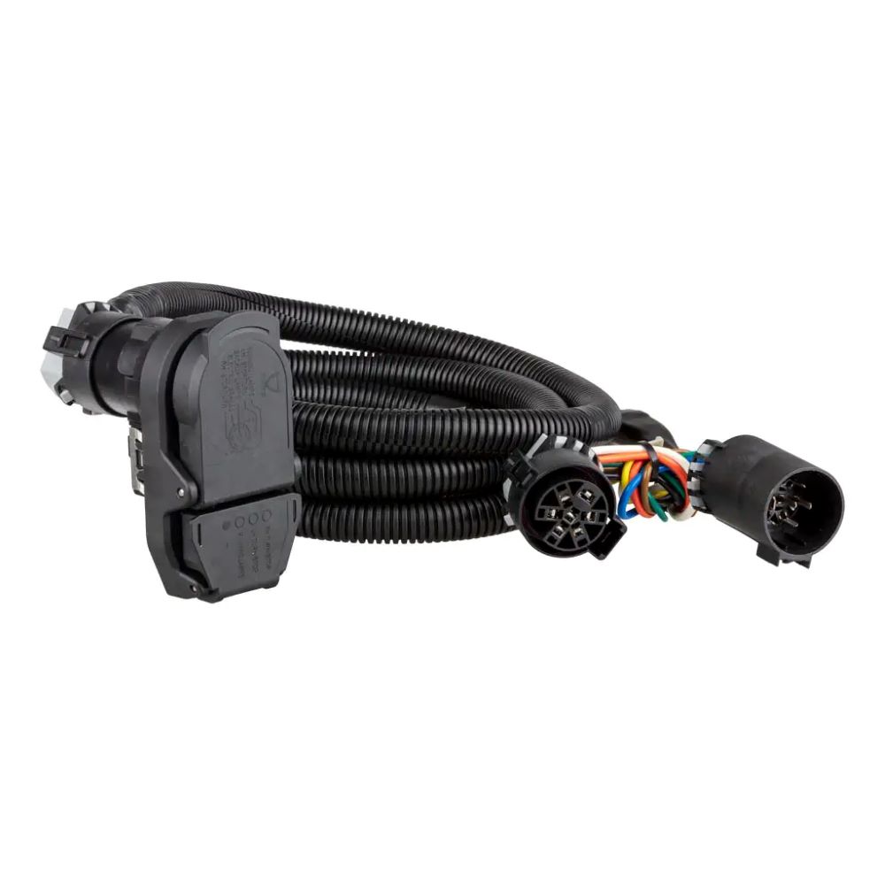 7' Custom Wiring Extension Harness (Adds 4-Way, 7-Way RV Blade to Truck Bed)