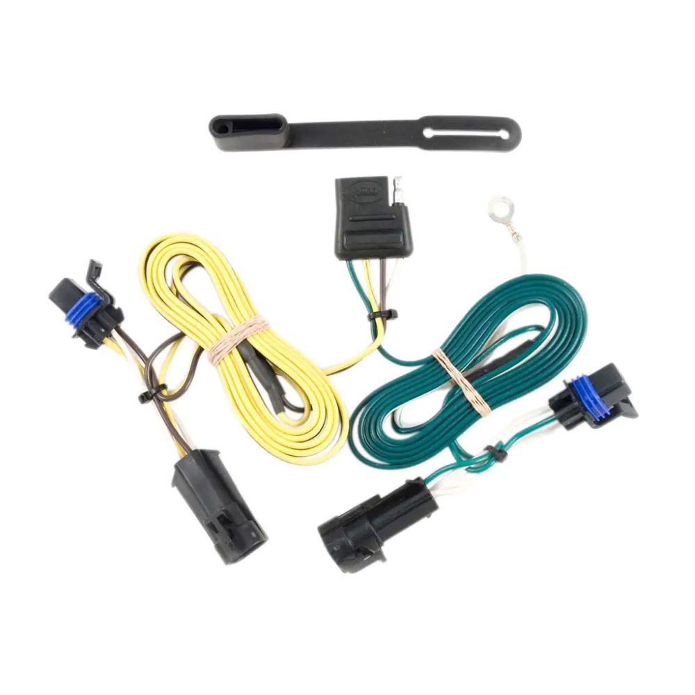 Custom Wiring Harness, 4-Way Flat Output, Fits Select Chevrolet Malibu, Pontiac G6