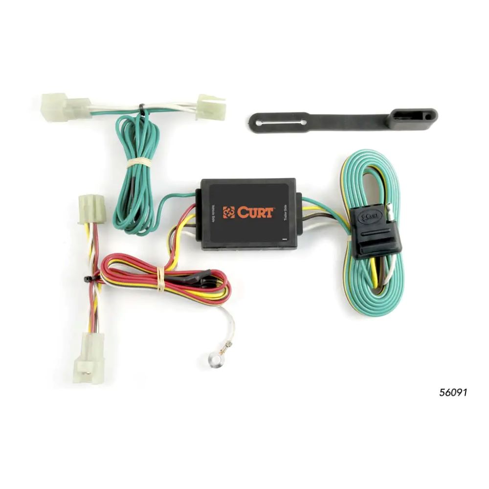 Custom Vehicle to Trailer Wiring Harness, 4-Way Flat Output fits 2010-2014 Subaru Legacy Sedan