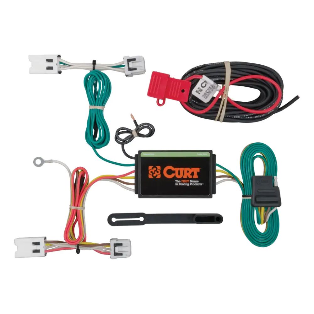Custom Trailer HItch Wiring Harness, 4-Way Flat Output, fits 2013-19 Nissan Sentra