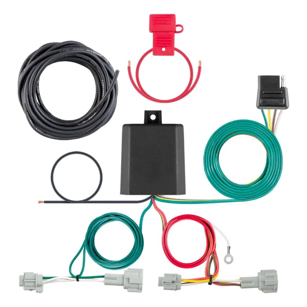 Custom Wiring Harness, 4-Way Flat Output fits Select 2011-17 Nissan Quest