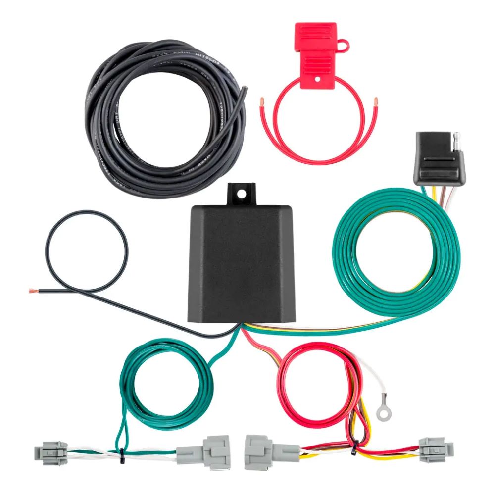 Custom Wiring Harness, 4-Way Flat Output fits Select Nissan Kicks
