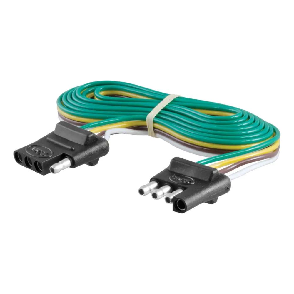 4-Way Flat Connector/Extension Plug & Socket with 72