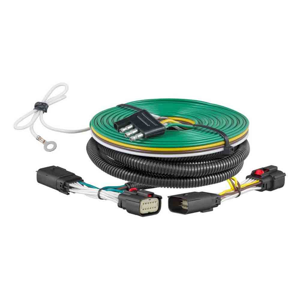 Curt Custom Towed-Vehicle RV Wiring Harness fits 2019-Current Ram 1500, New Body Style (No Classic)